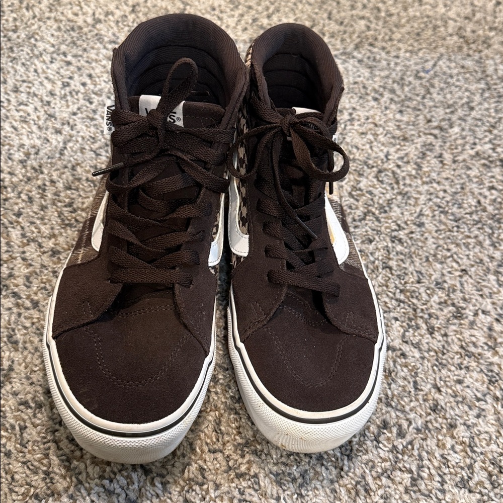 Vans Filmore Hi Platform Plaid Mix sneakers 8 - Picture 3 of 6